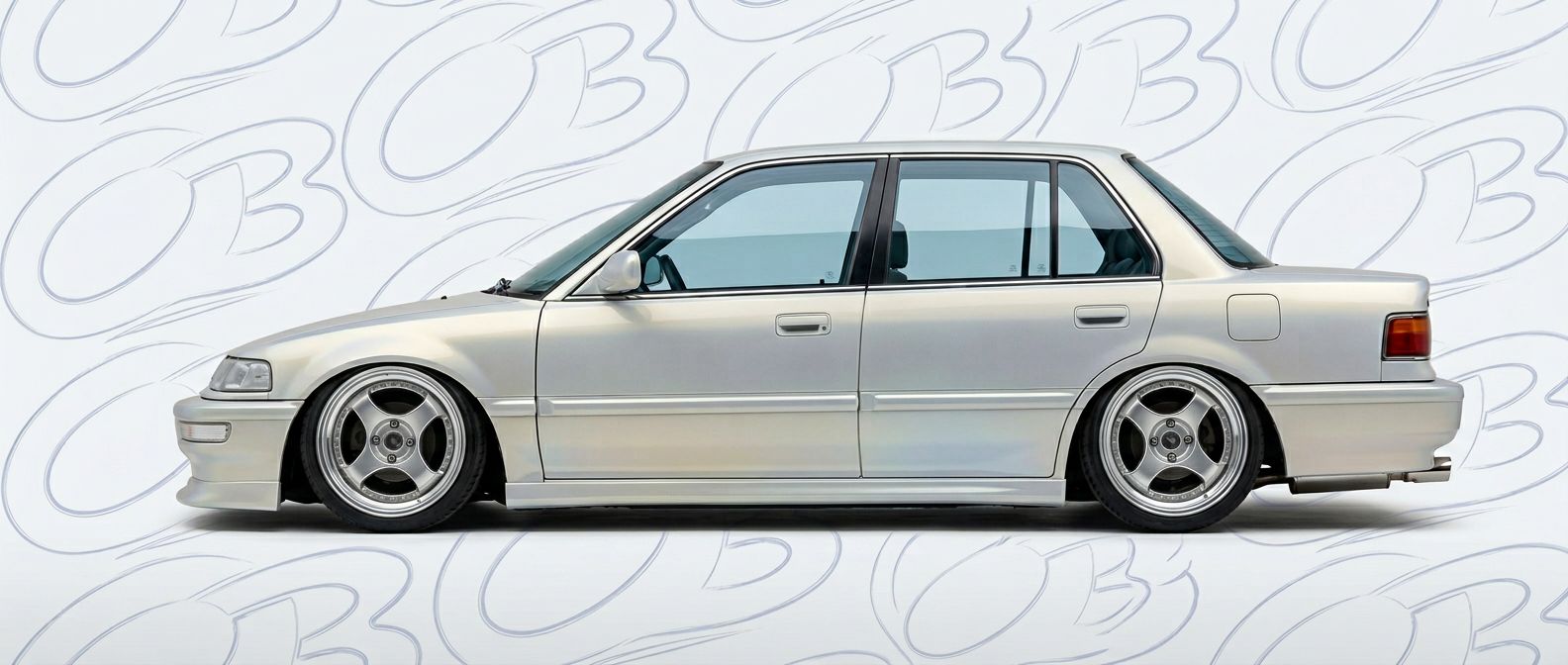 Aerodynamic 1989 Honda Civic 1989 - Sleek design for enhanced vehicle styling.