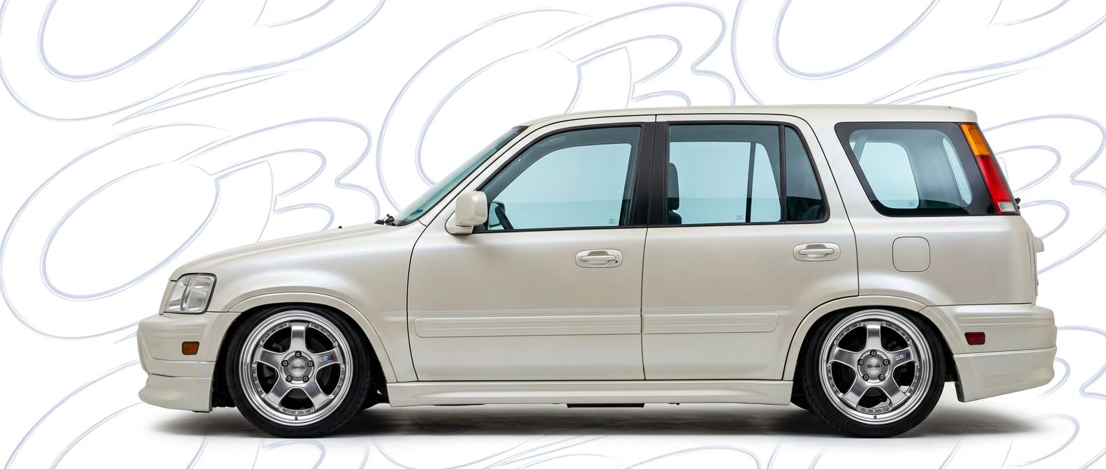 Top-tier 1999 Honda CR-V 1999 featuring a high-gloss finish and carbon fiber weave.