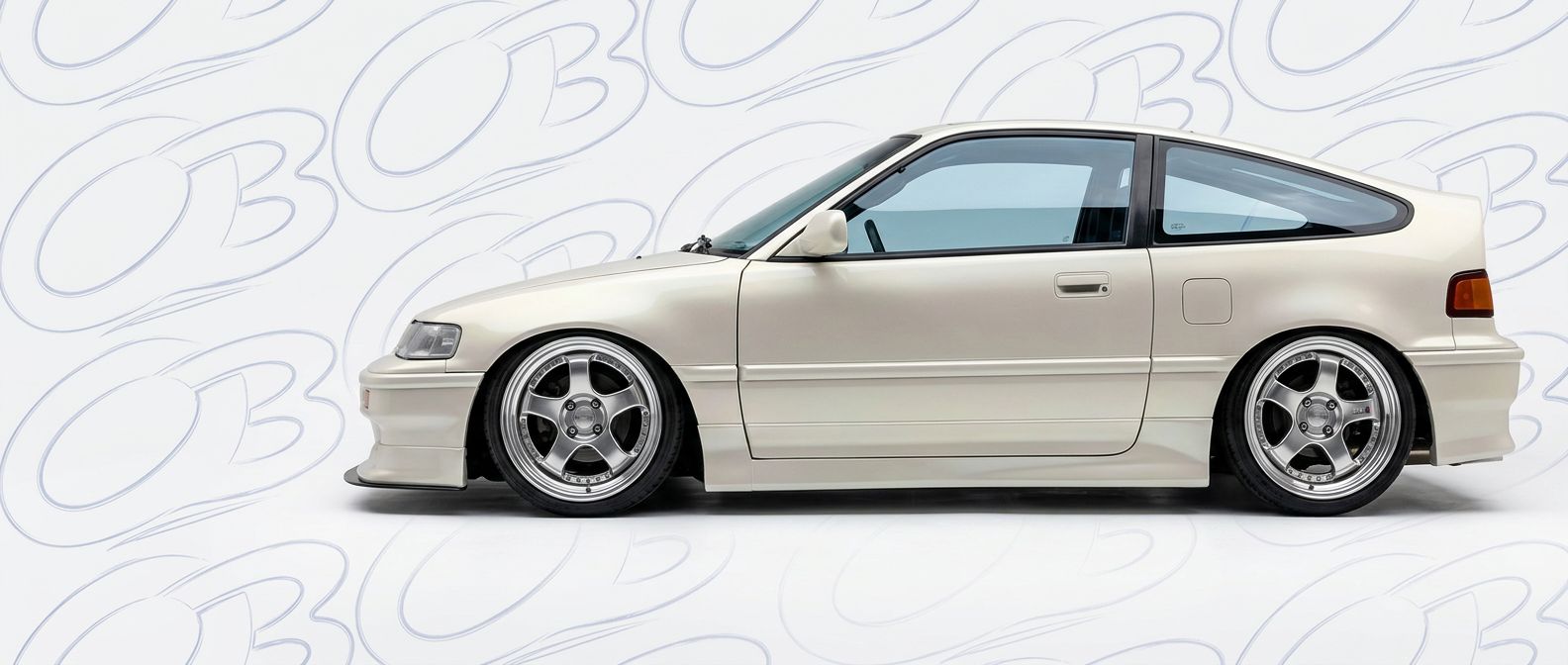 Detailed view of 1991 Honda CRX 1991 featuring lightweight, durable construction.