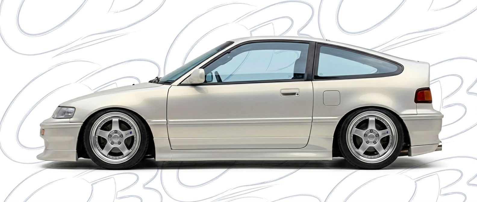 Aggressive  Honda CRX CRX styling to enhance your vehicle's aesthetic.
