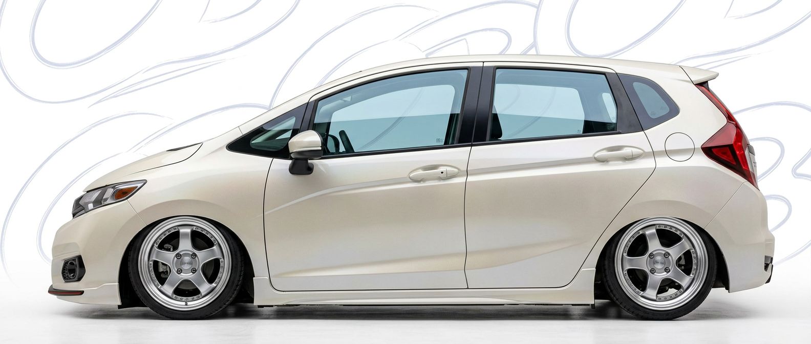 Aerodynamic 2018 Honda Fit 2018 - Sleek design for enhanced vehicle styling.