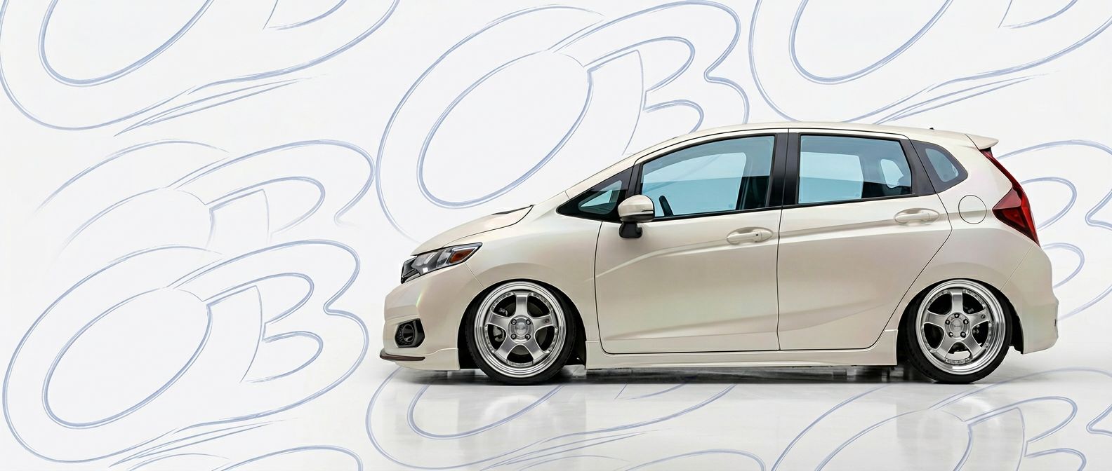 Aerodynamic 2019 Honda Fit 2019 - Sleek design for enhanced vehicle styling.