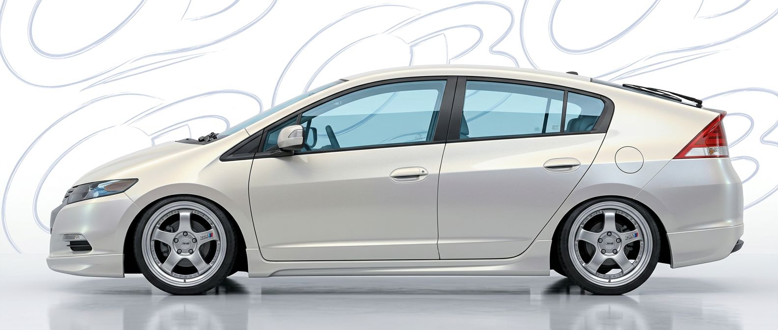 Custom 2011 for 2011 Honda Insight - Premium aerodynamic automotive body parts.