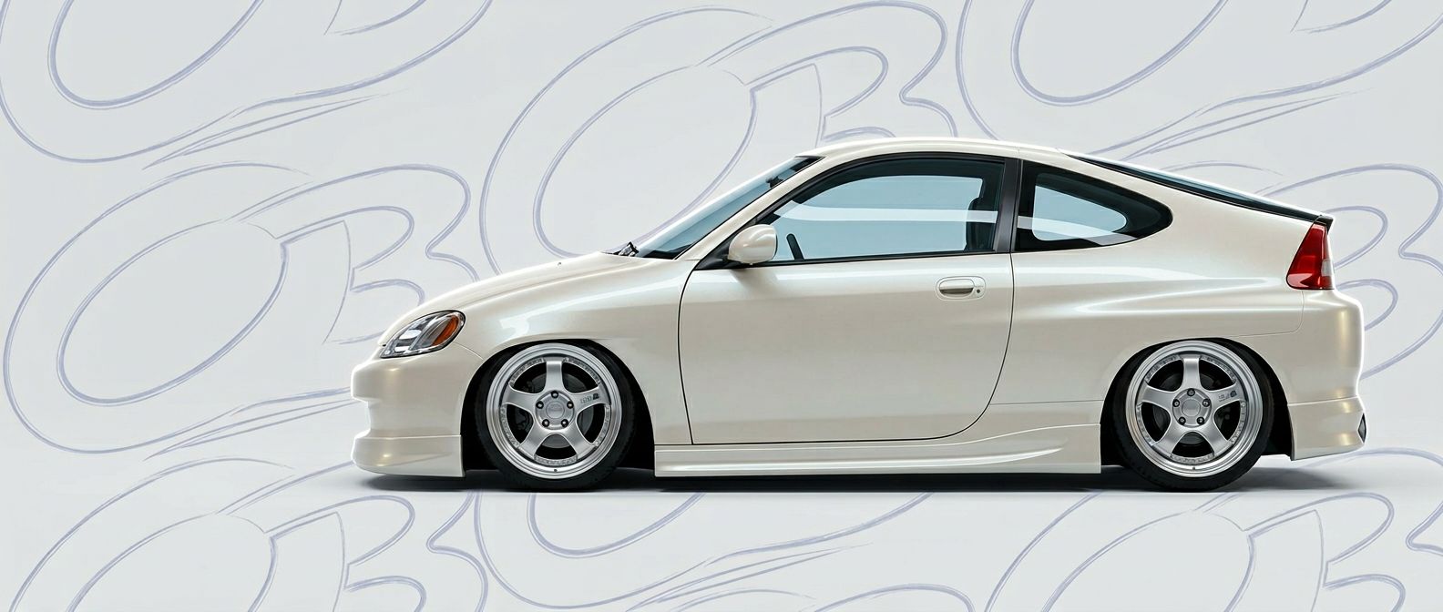 Detailed view of  Honda Insight Insight featuring lightweight, durable construction.