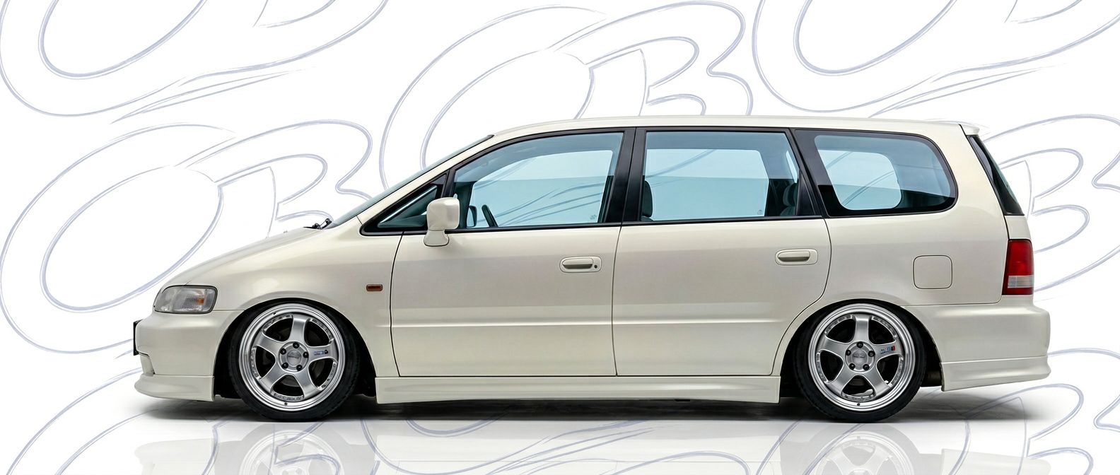 Detailed view of 2002 Honda Odyssey 2002 featuring lightweight, durable construction.