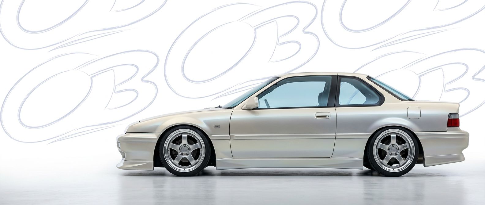 Top-tier 1991 Honda Prelude 1991 featuring a high-gloss finish and carbon fiber weave.