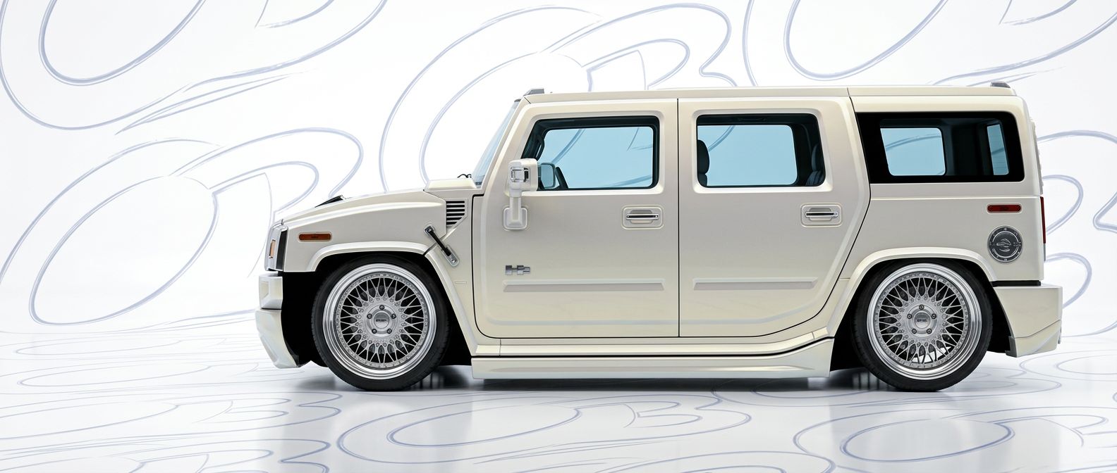 High-quality 2006 Hummer H2 2006 exterior shot with professional studio lighting.