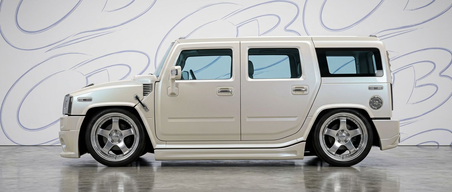 Custom 2007 for 2007 Hummer H2 - Premium aerodynamic automotive body parts.