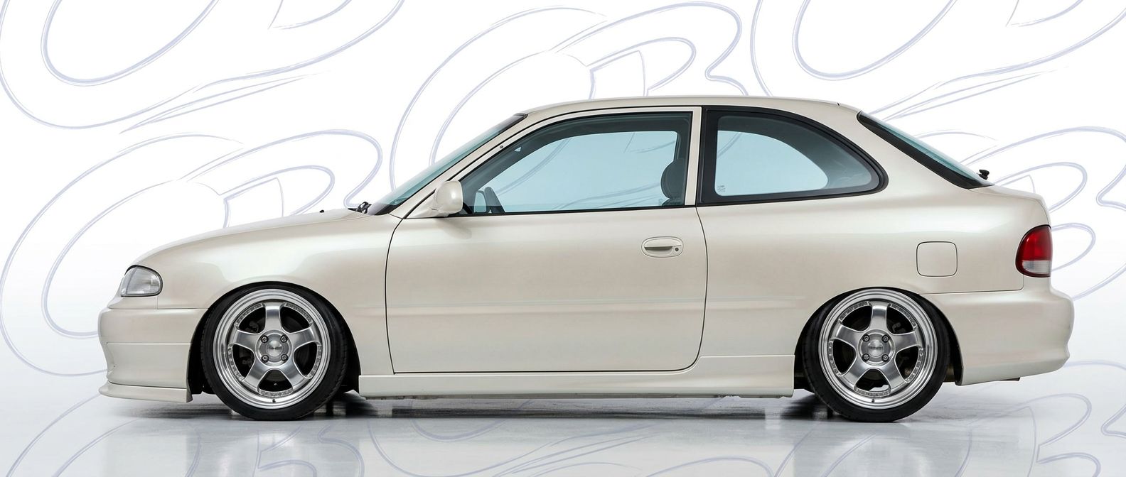 Aggressive 1996 Hyundai Accent 1996 styling to enhance your vehicle's aesthetic.