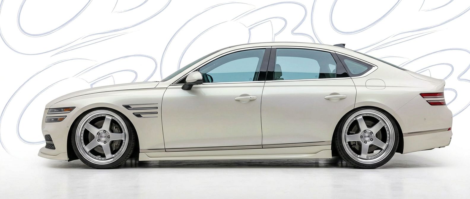 Detailed view of 2022 Hyundai Genesis 2022 featuring lightweight, durable construction.