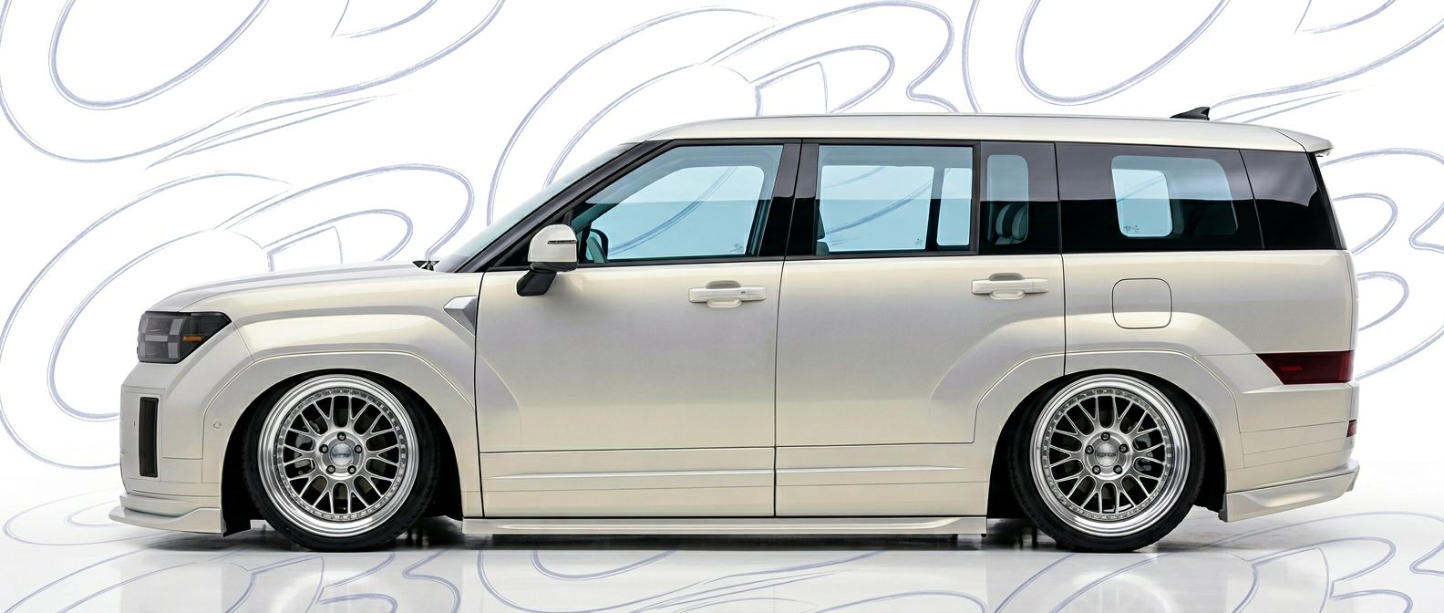 Custom 2004 for  Hyundai Santa Fe - Premium aerodynamic automotive body parts.