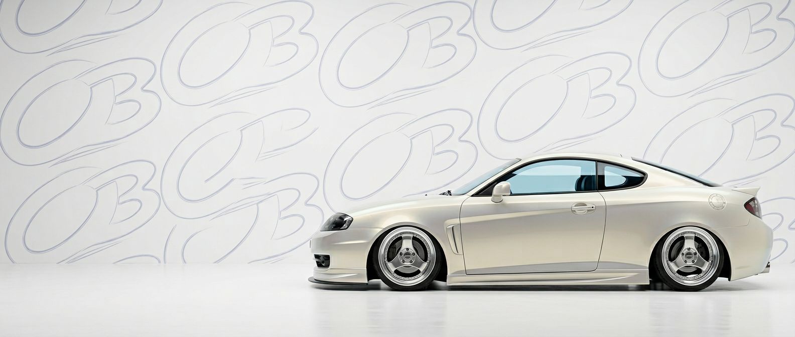 Aerodynamic  Hyundai Tiburon Tiburon - Sleek design for enhanced vehicle styling.