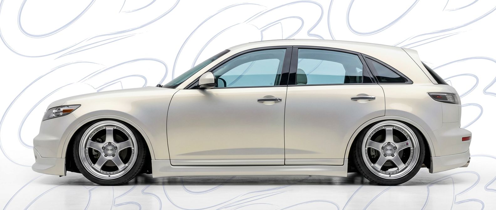Front-angle view of 2006 Infiniti FX 2006 - Durable and stylish exterior enhancement.