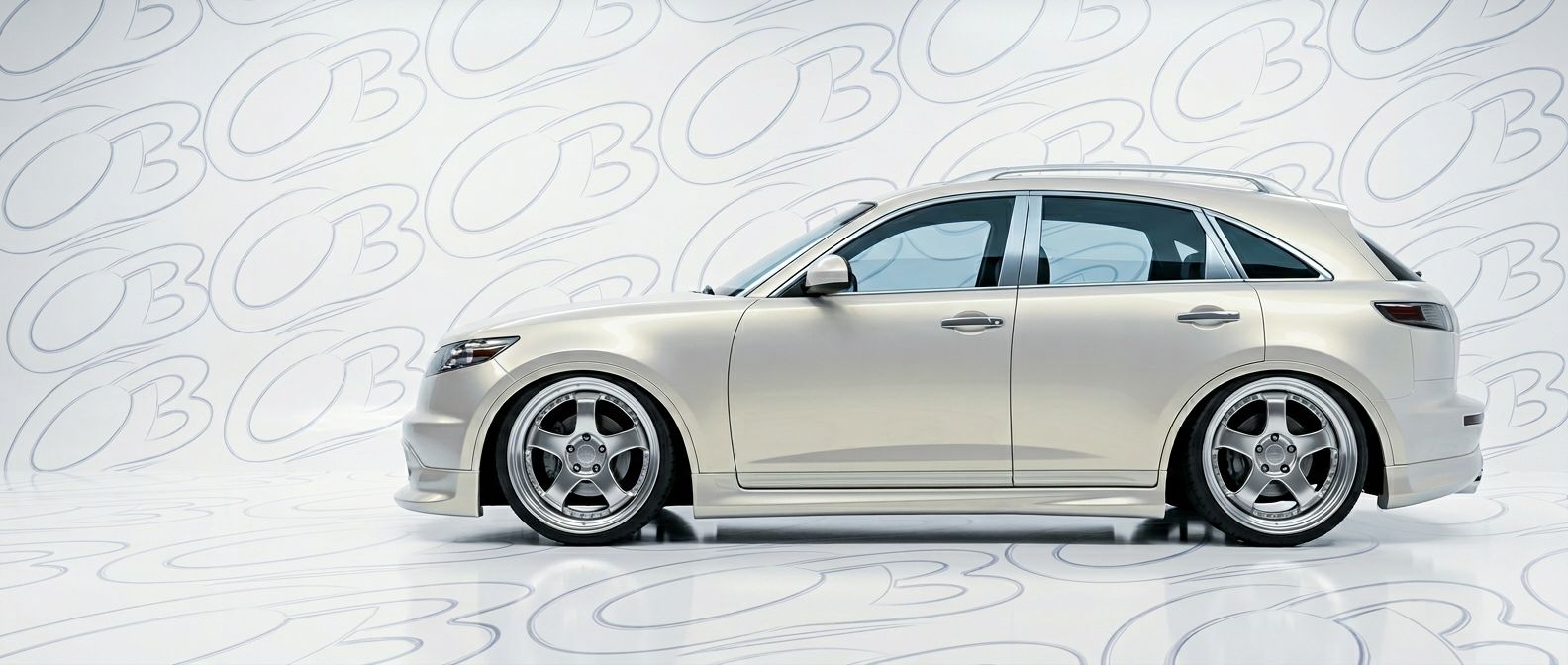 Top-tier 2008 Infiniti FX 2008 featuring a high-gloss finish and carbon fiber weave.