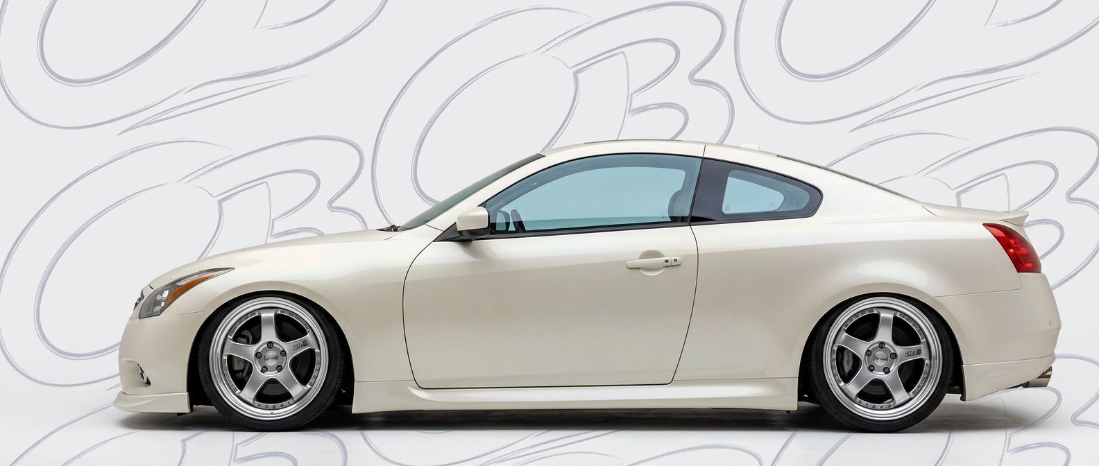 Front-angle view of 2010 Infiniti G 2010 - Durable and stylish exterior enhancement.