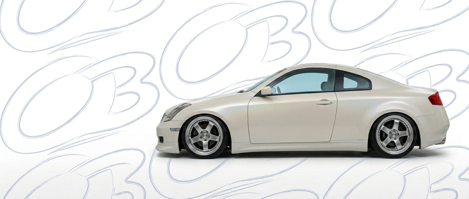 Front-angle view of 2003 Infiniti G35 2003 - Durable and stylish exterior enhancement.