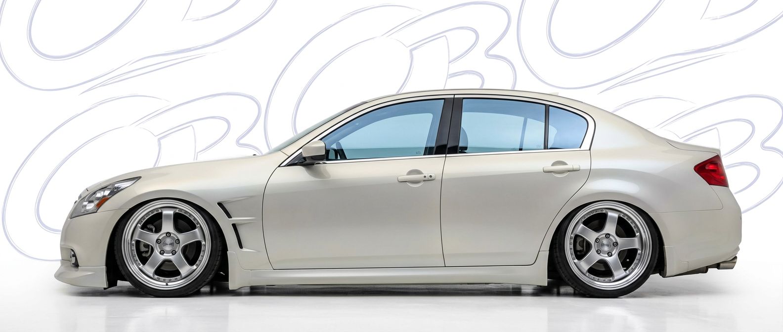 Detailed view of 2010 Infiniti G37 2010 featuring lightweight, durable construction.