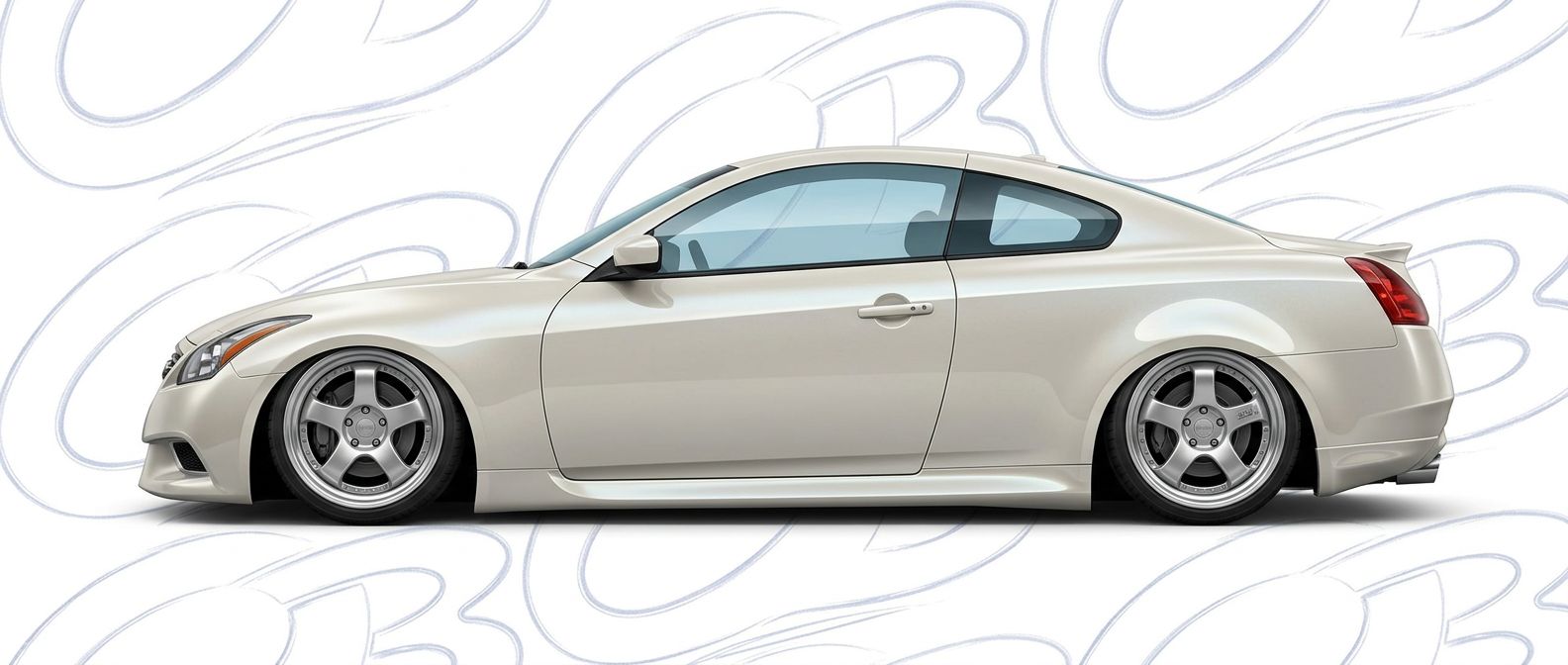 Aerodynamic 2013 Infiniti G37 2013 - Sleek design for enhanced vehicle styling.