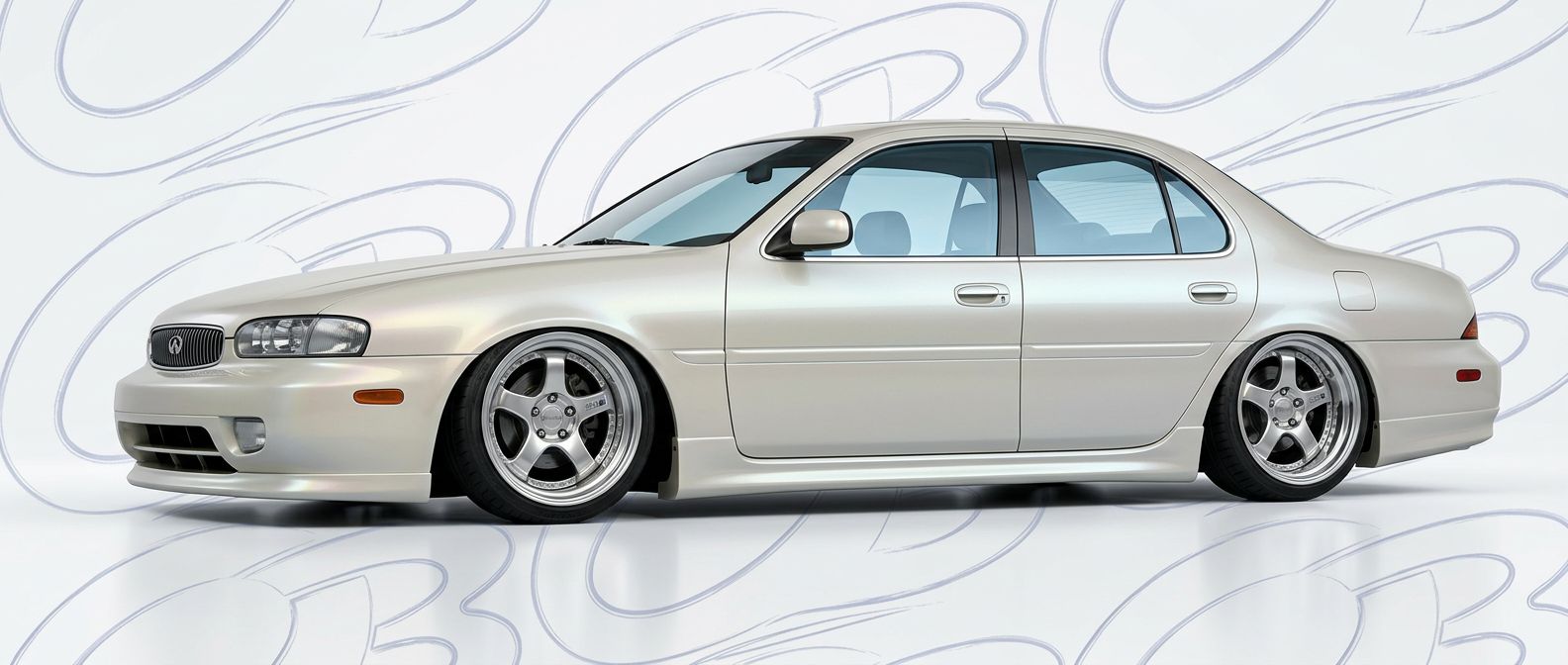 Aerodynamic 1997 Infiniti I 1997 - Sleek design for enhanced vehicle styling.