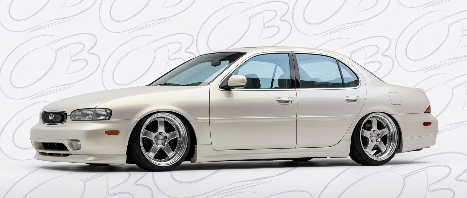 Top-tier 1999 Infiniti J 1999 featuring a high-gloss finish and carbon fiber weave.