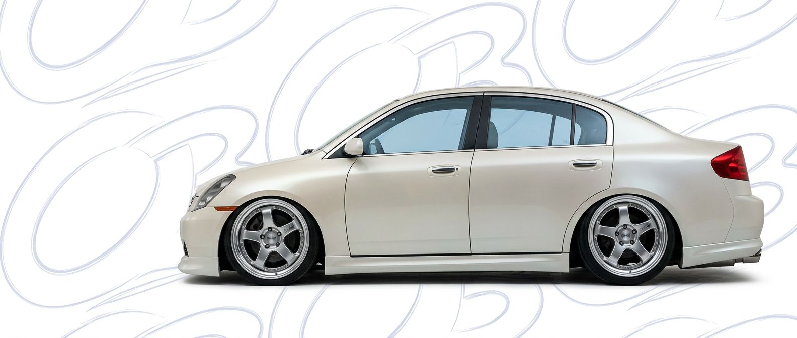 Infiniti J 2005 - Bodykits, Bumpers, Fenders and more... Top-tier 2005 Infiniti J 2005 featuring a high-gloss finish and carbon fiber weave.