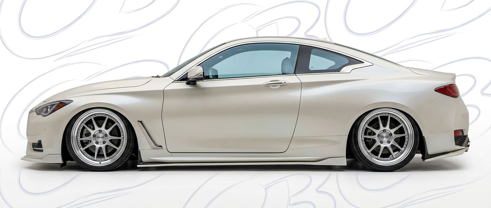 Custom 2018 for 2018 Infiniti J - Premium aerodynamic automotive body parts.