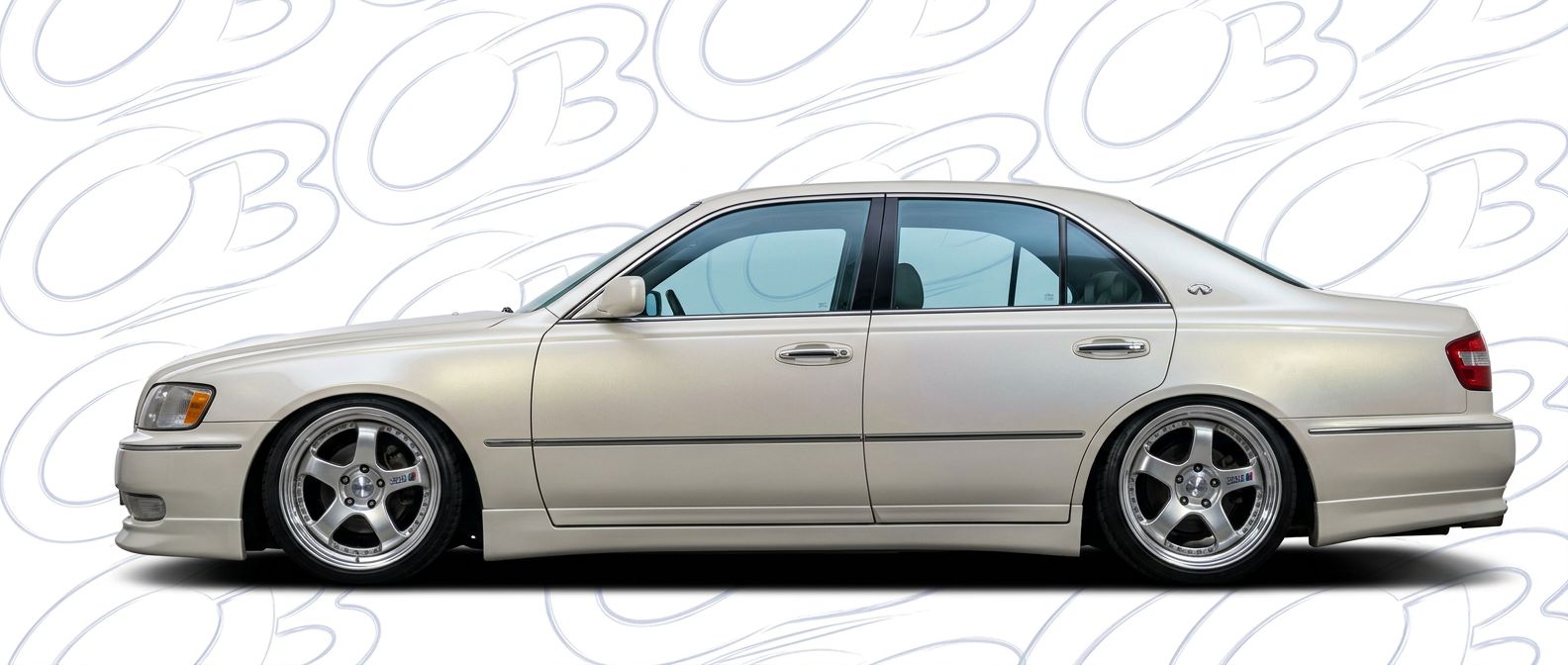 High-quality 2000 Infiniti Q45 2000 exterior shot with professional studio lighting.