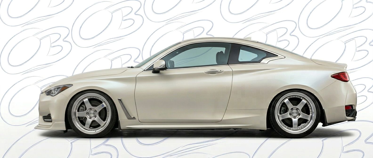 Performance Q60 upgrade for  Infiniti Q60 automotive enthusiasts and racers.