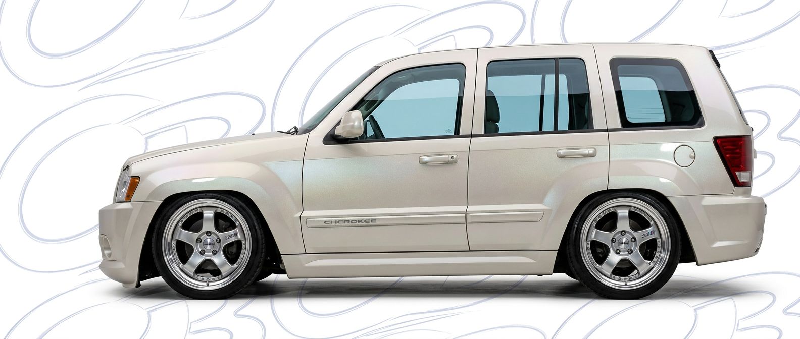 Aerodynamic 2006 Jeep Cherokee 2006 - Sleek design for enhanced vehicle styling.