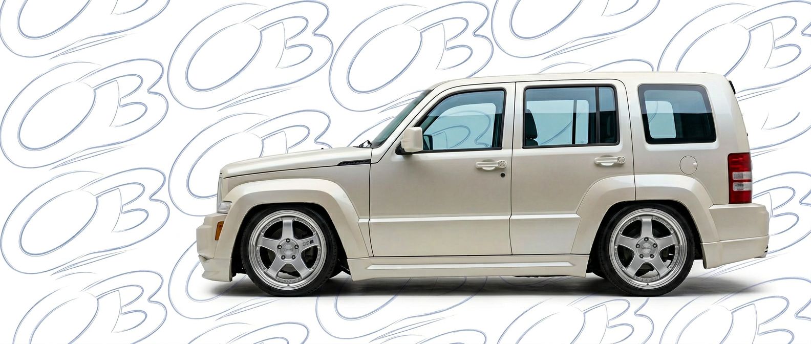 Aerodynamic 2008 Jeep Cherokee 2008 - Sleek design for enhanced vehicle styling.