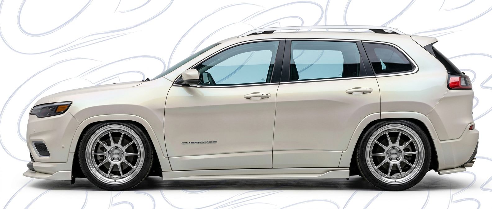 Jeep Cherokee 2021 - Bodykits, Bumpers, Fenders and more... Custom 2021 for 2021 Jeep Cherokee - Premium aerodynamic automotive body parts.