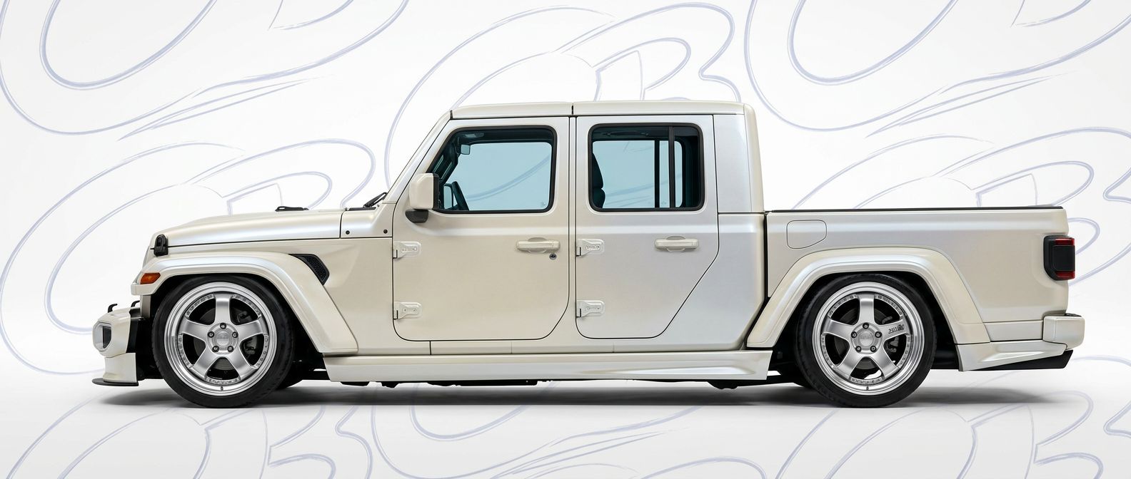 Jeep Gladiator 2023 - Bodykits, Bumpers, Fenders and more... Custom 2023 for 2023 Jeep Gladiator - Premium aerodynamic automotive body parts.