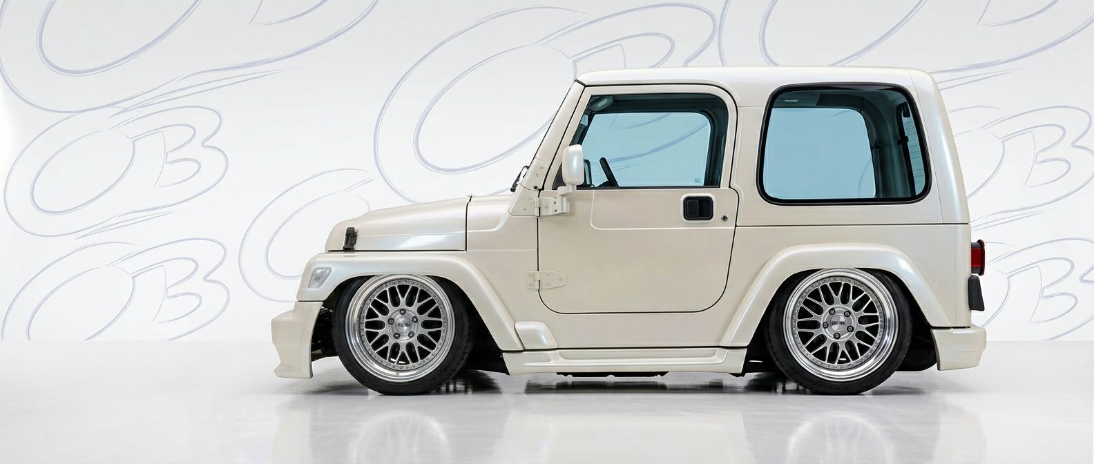 Aerodynamic 2001 Jeep Wrangler 2001 - Sleek design for enhanced vehicle styling.