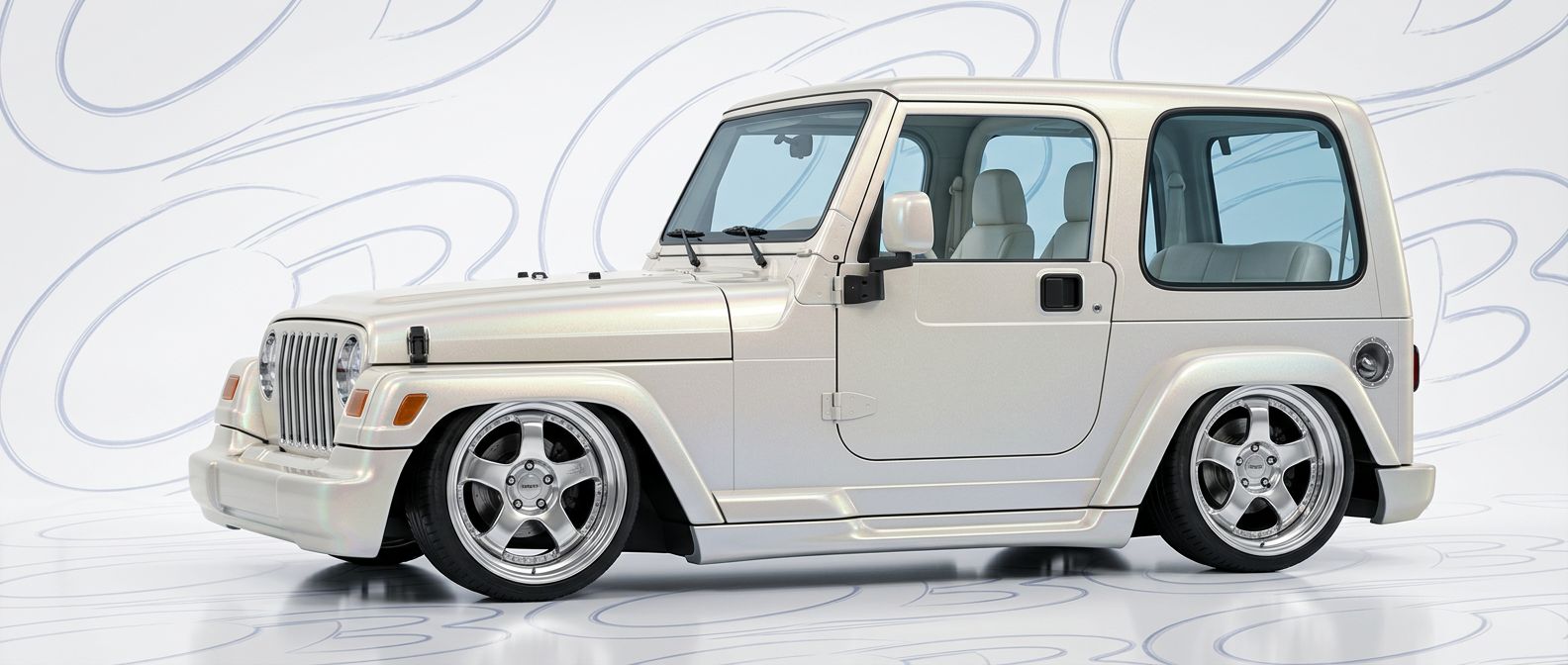 High-quality 2004 Jeep Wrangler 2004 exterior shot with professional studio lighting.