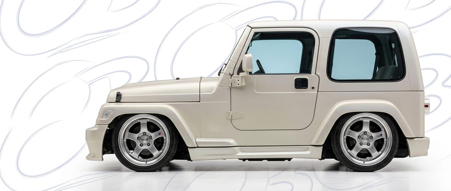 Front-angle view of 2006 Jeep Wrangler 2006 - Durable and stylish exterior enhancement.
