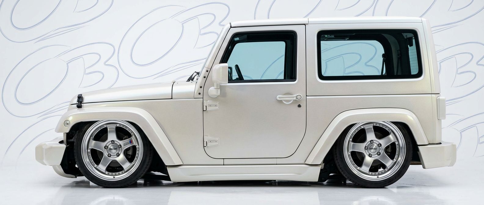 Detailed view of 2009 Jeep Wrangler 2009 featuring lightweight, durable construction.