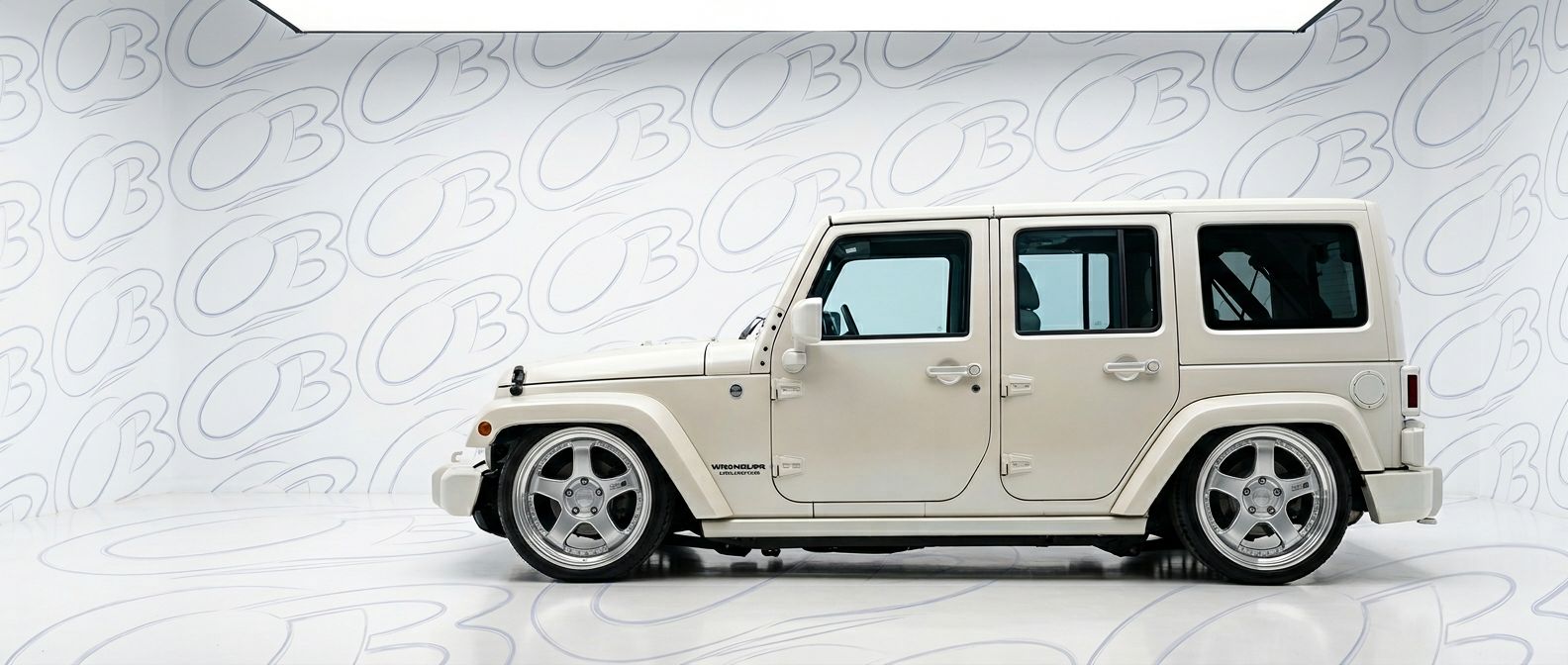 Detailed view of 2012 Jeep Wrangler 2012 featuring lightweight, durable construction.