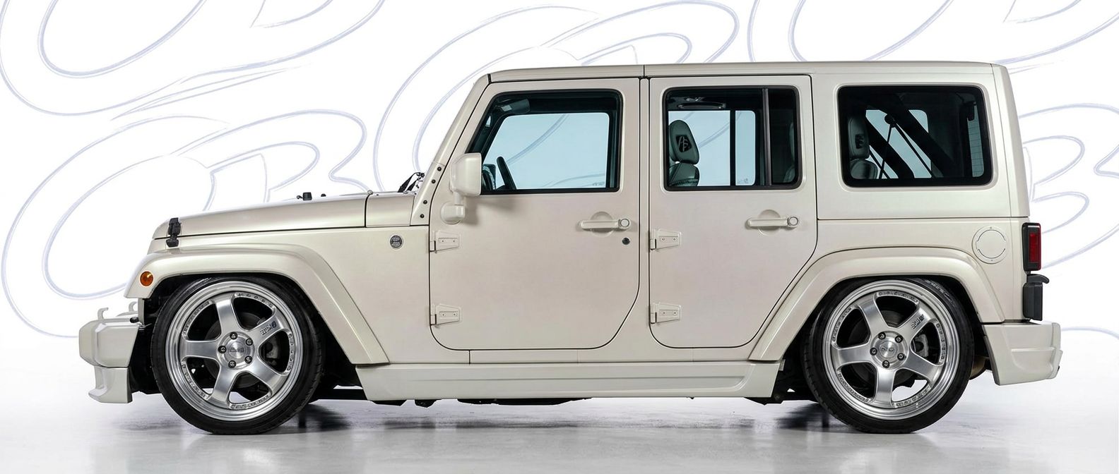 Detailed view of 2014 Jeep Wrangler 2014 featuring lightweight, durable construction.