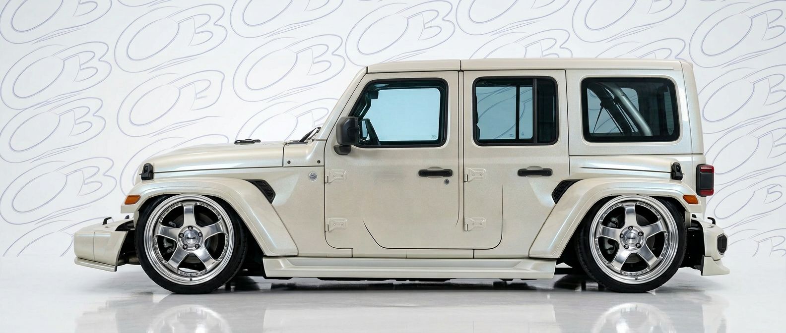 Detailed view of 2023 Jeep Wrangler 2023 featuring lightweight, durable construction.