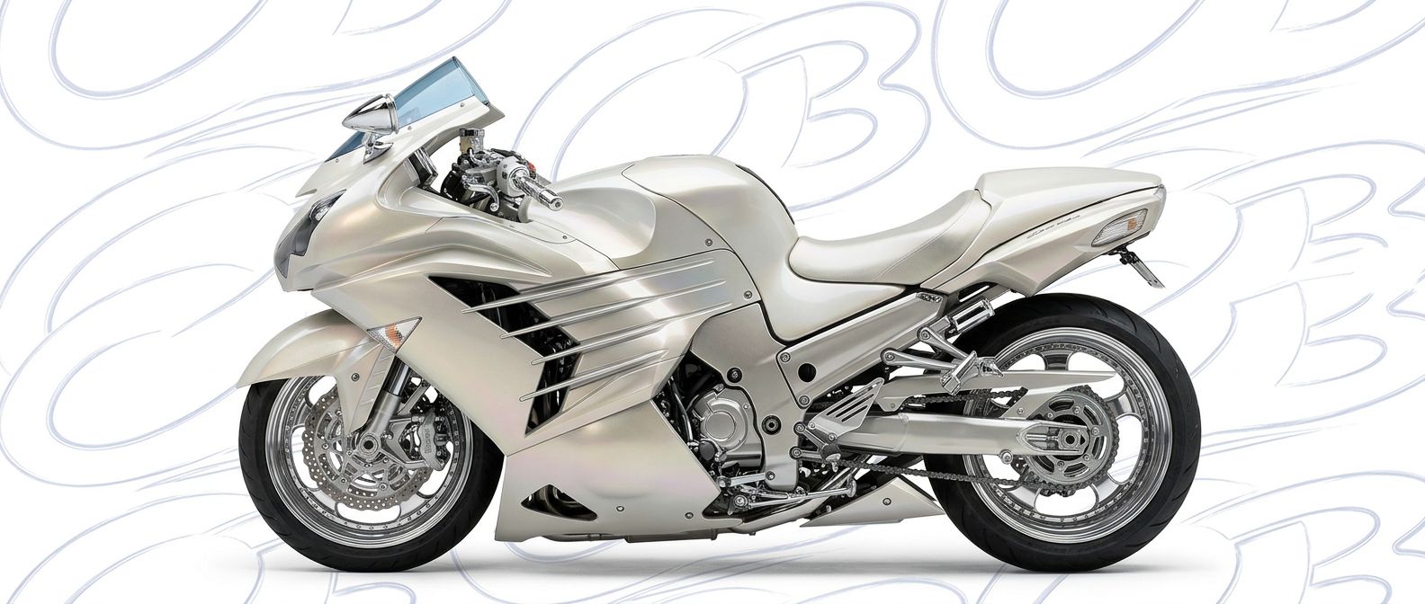 Aerodynamic 2015 Kawasaki Ninja ZX14R 2015 - Sleek design for enhanced vehicle styling.