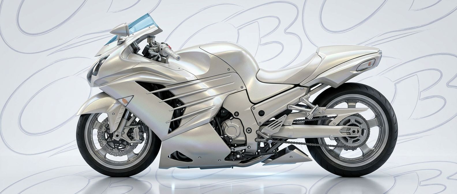 Top-tier 2016 Kawasaki Ninja ZX14R 2016 featuring a high-gloss finish and carbon fiber weave.