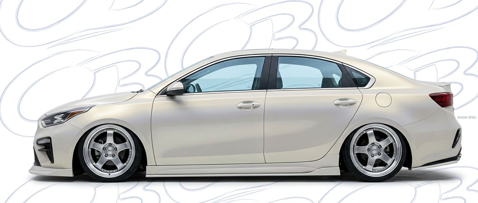 Custom Forte for  KIA Forte - Premium aerodynamic automotive body parts.