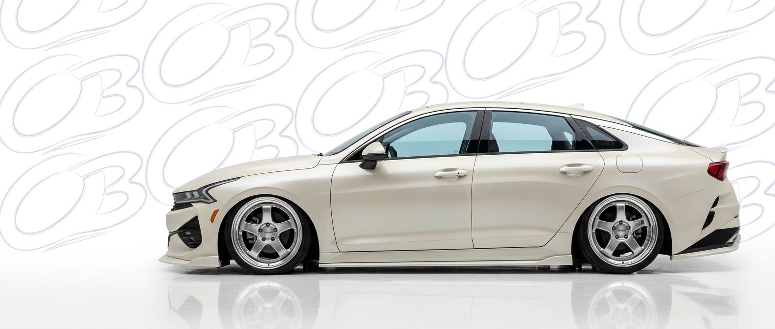 KIA K5 2024 - Bodykits, Bumpers, Fenders and more... High-quality 2024 KIA K5 2024 exterior shot with professional studio lighting.