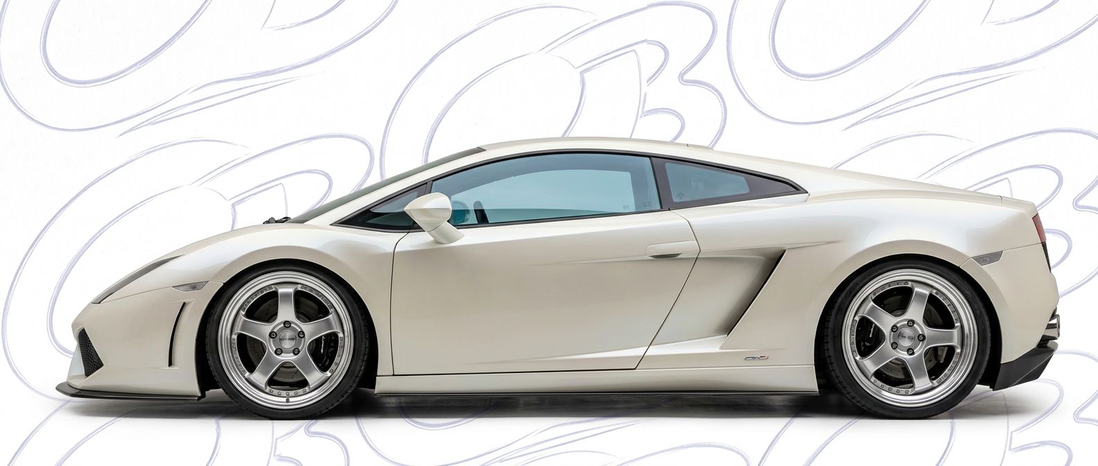 Detailed view of 2012 Lamborghini Gallardo 2012 featuring lightweight, durable construction.