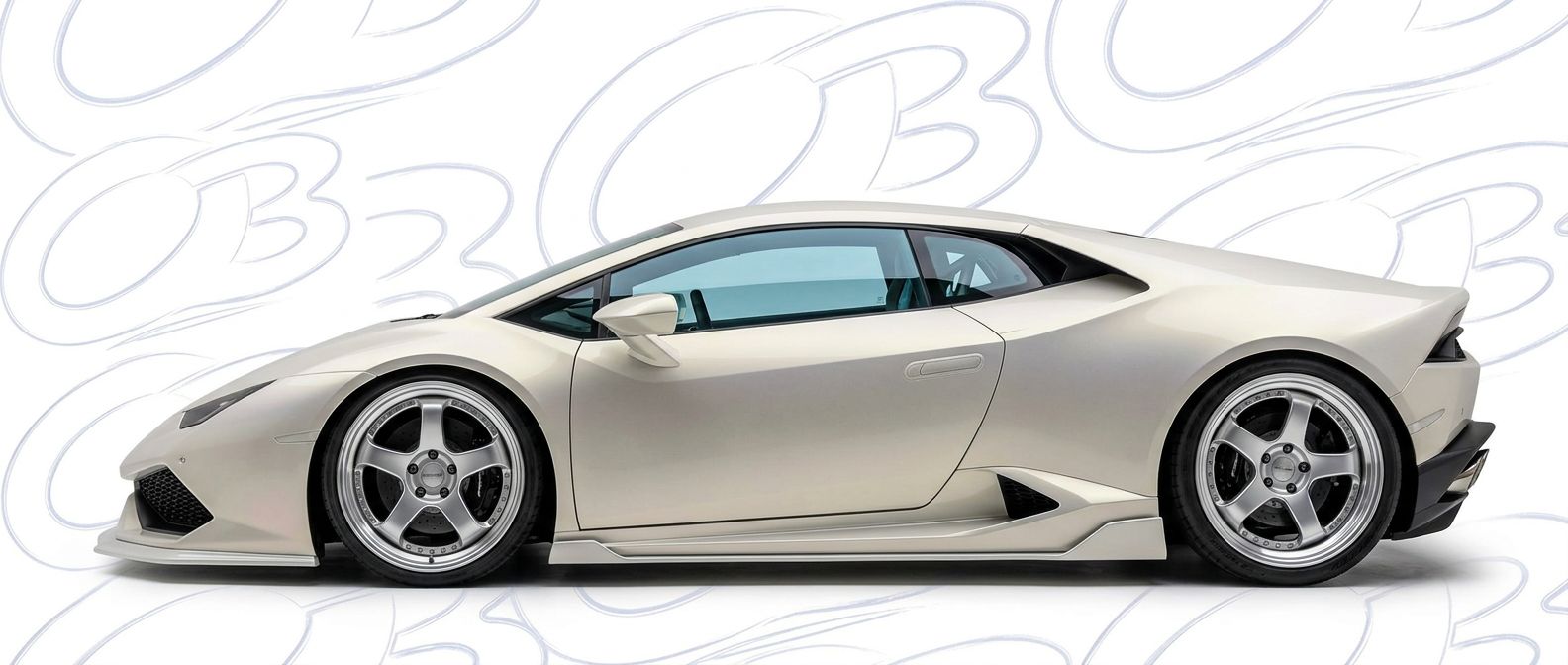 Top-tier  Lamborghini Huracan Huracan featuring a high-gloss finish and carbon fiber weave.
