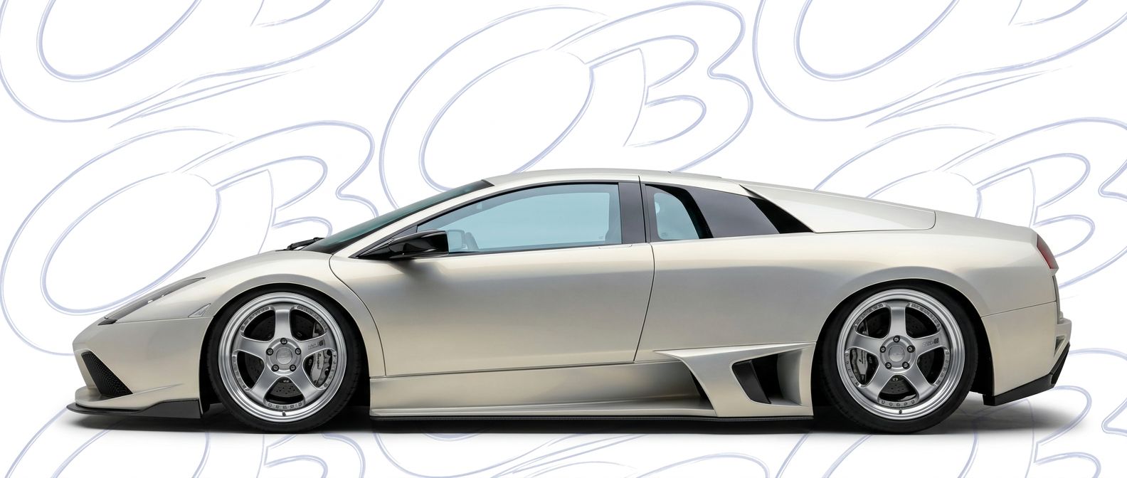 Professional automotive photography of a 2005 Lamborghini Murcielago with high-fidelity 2005.
