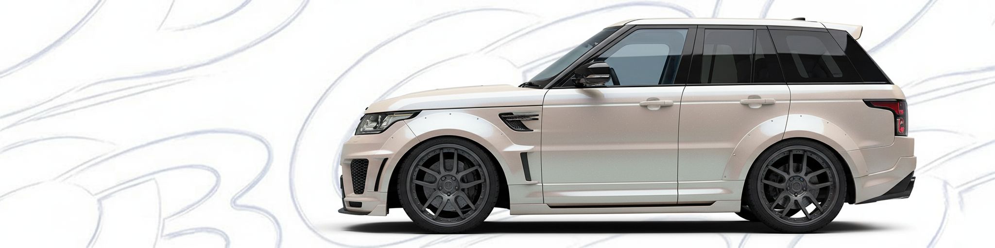 Land Rover - Bodykits, Bumpers, Fenders and more... Detailed view of Land Rover Land Rover featuring lightweight, durable construction.