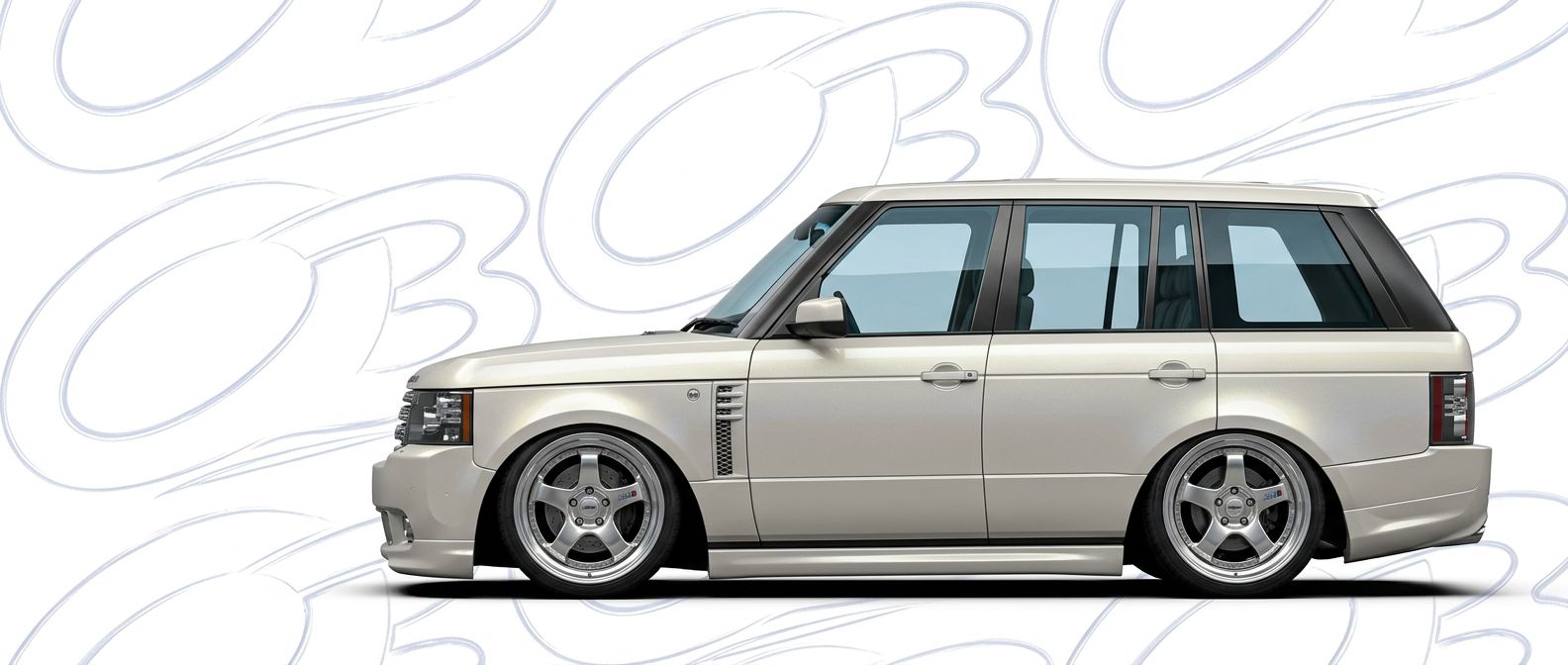 High-quality 2005 Land Rover Range Rover 2005 exterior shot with professional studio lighting.