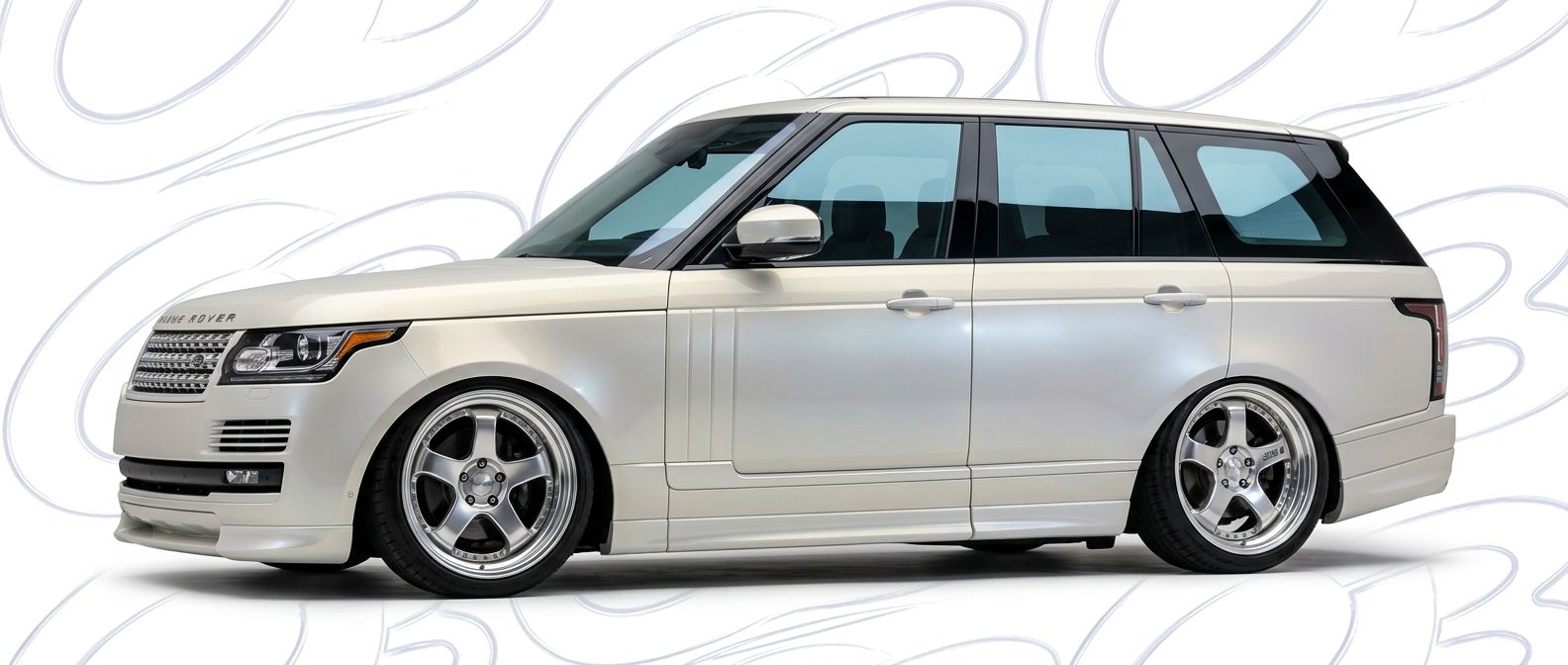 Detailed view of 2016 Land Rover Range Rover 2016 featuring lightweight, durable construction.