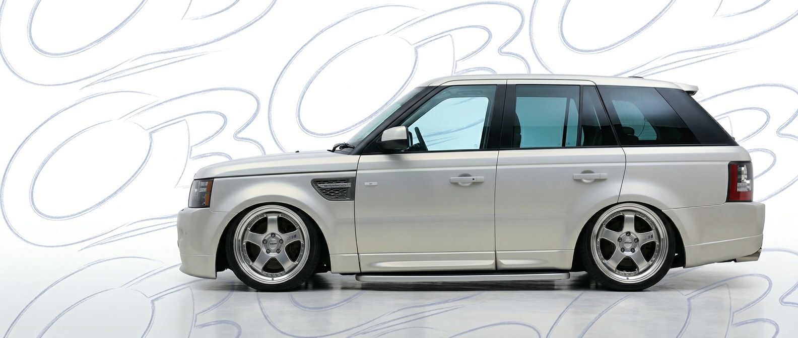 Aerodynamic 2012 Land Rover Range Rover Sport 2012 - Sleek design for enhanced vehicle styling.